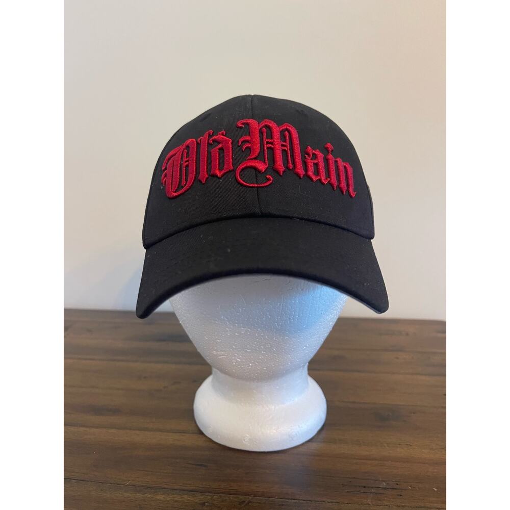 University of Arkansas Old Main Black Baseball Hat Size L/XL